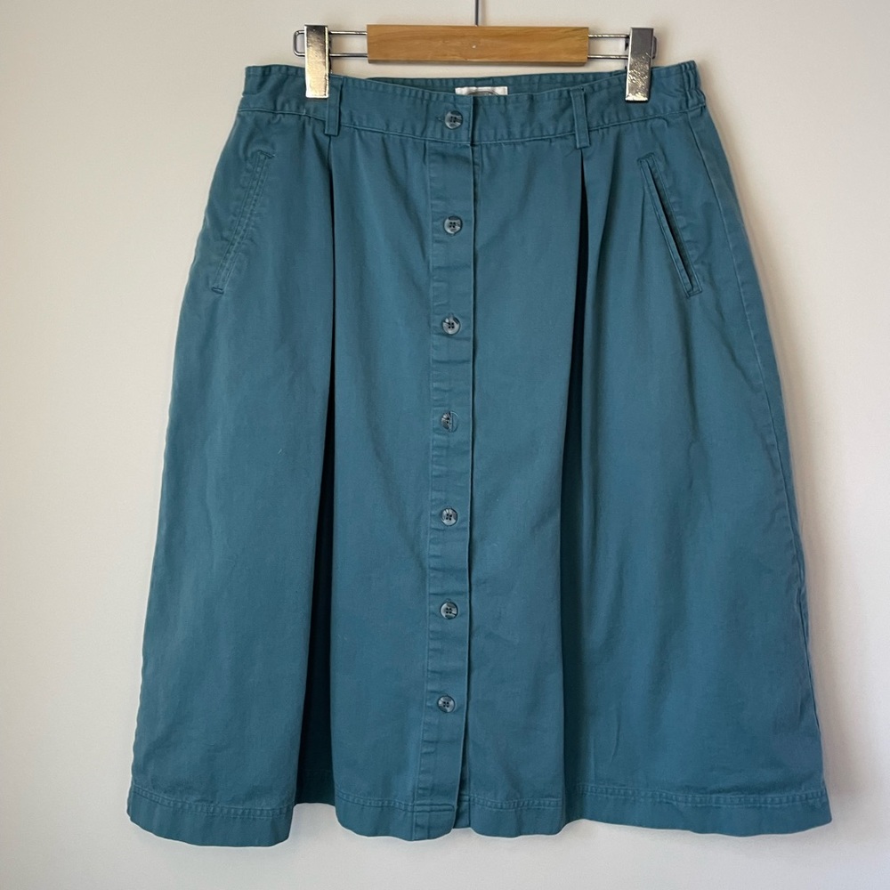 Vintage Teal Skirt